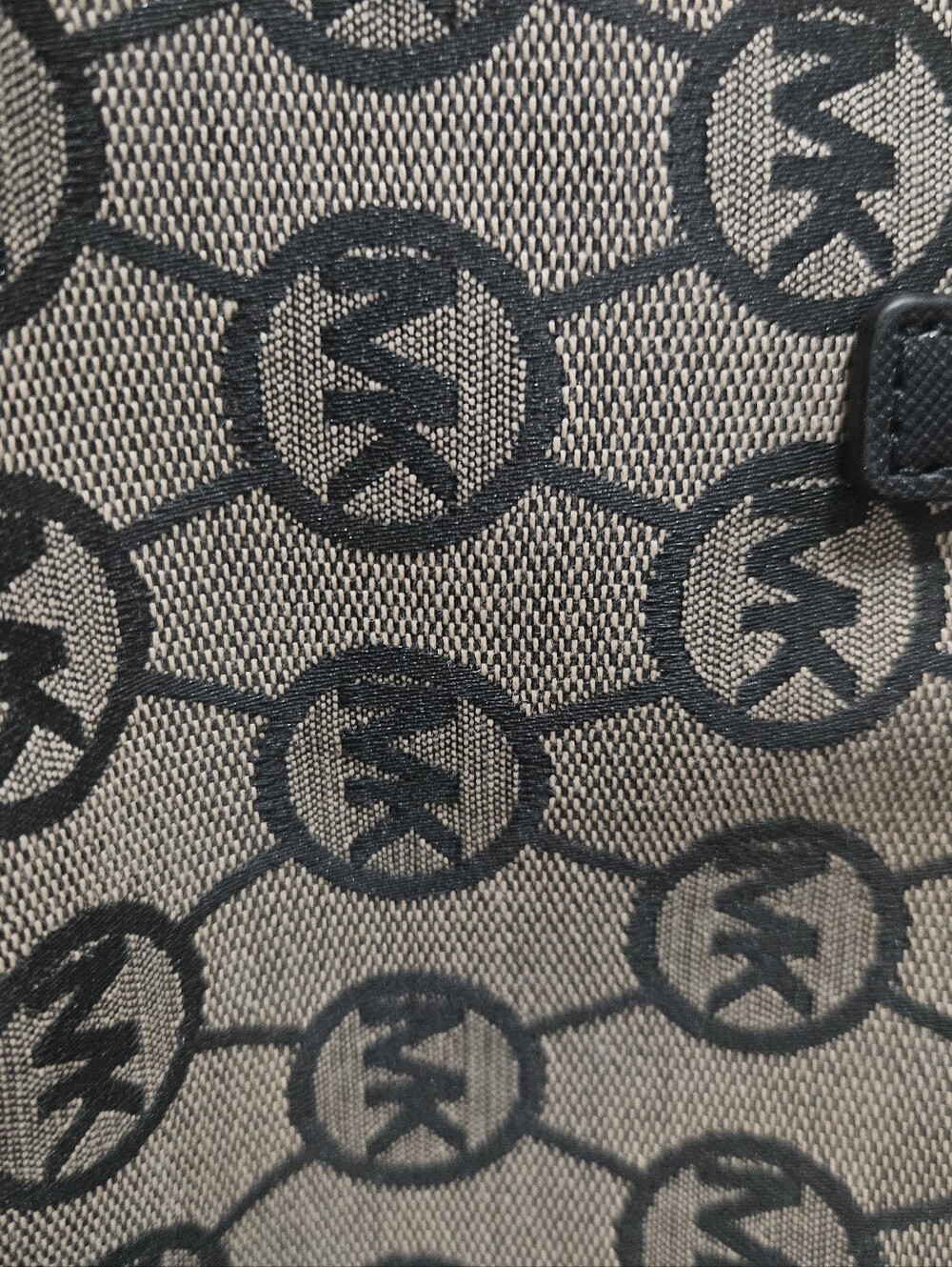 ❤️💞Women Michael Kors Black Logo Signature Tote Bag - Preowned❤️‍🩹💞 - Picture 11 of 15